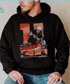 Trevor Zegras Anaheim Rough WHT Shirt