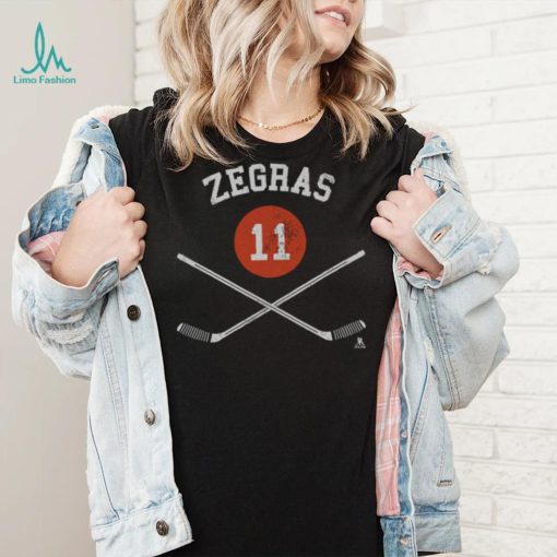 Trevor Zegras Anaheim Sticks WHT Shirt