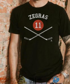 Trevor Zegras Anaheim Sticks WHT Shirt