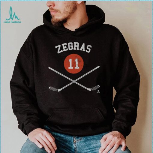 Trevor Zegras Anaheim Sticks WHT Shirt