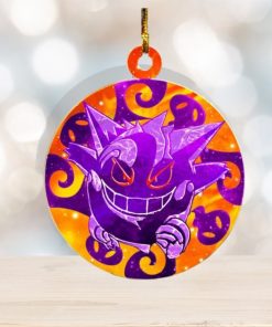 Tribal Gengar Pokemon 2023 Christmas Tree Decorations Ornament