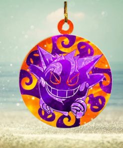 Tribal Gengar Pokemon 2023 Christmas Tree Decorations Ornament