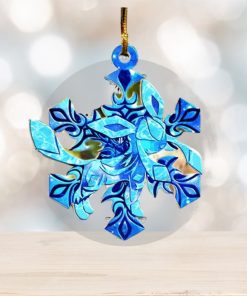 Tribal Glaceon Christmas Tree Decorations Pokemon Fan Gifts 2023 Ornament