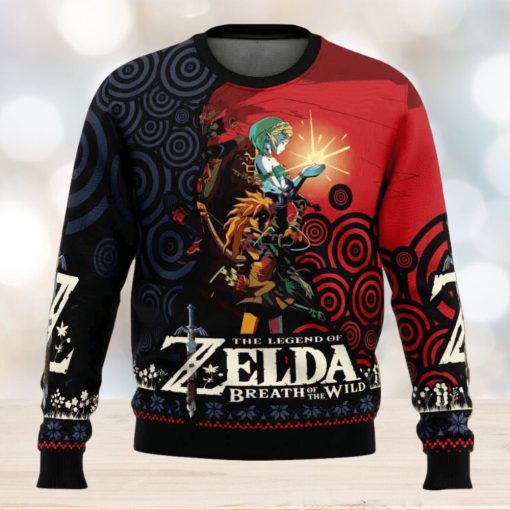 Triforce Legend of Zelda Ugly Christmas Sweater