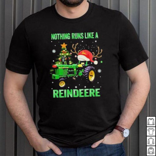Truck Nothing Runs Like A Reindeere Christmas Shirt