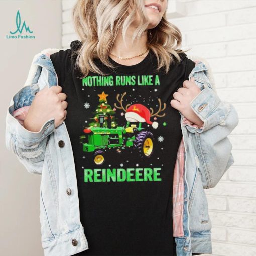 Truck Nothing Runs Like A Reindeere Christmas Shirt