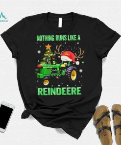 Truck Nothing Runs Like A Reindeere Christmas Shirt