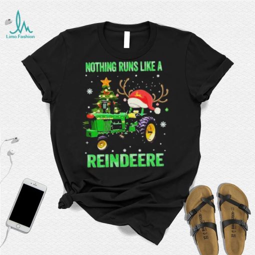 Truck Nothing Runs Like A Reindeere Christmas Shirt