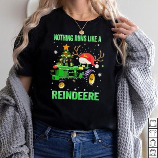 Truck Nothing Runs Like A Reindeere Christmas Shirt