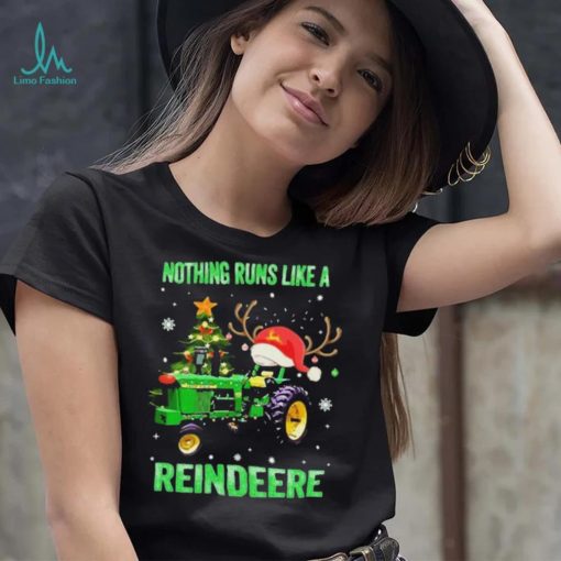 Truck Nothing Runs Like A Reindeere Christmas Shirt