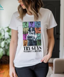 Try Guys without a recipe shirt