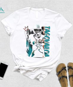 Tua Tagovailoa number 1 Miami Dolphins football player pose poster shirt