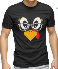 Turkey Face With Glasses Shirt