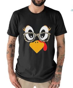 Turkey Face With Glasses Shirt