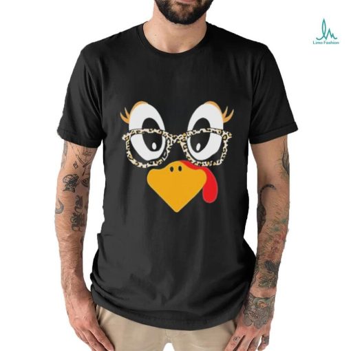 Turkey Face With Glasses Shirt
