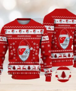 Türkgücü München 3D Ugly Christmas Sweater For Men And Women Sport Fans