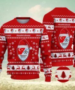 Türkgücü München 3D Ugly Christmas Sweater For Men And Women Sport Fans