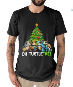 Turtles Around Christmas Tree 2023 Shirt
