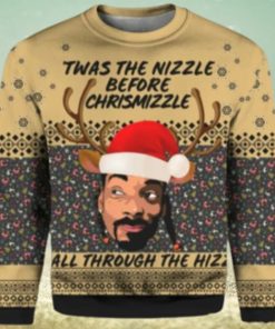 Twas The Nizzle Before Chrismizzle Ugly Christmas Sweater