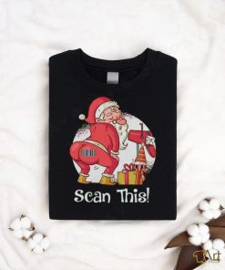 Twerking Santa Scan Code Shirt