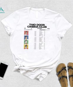 Two Door Cinema Club Tour 2023 2024 Shirt