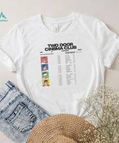 Two Door Cinema Club Tour 2023 2024 Shirt