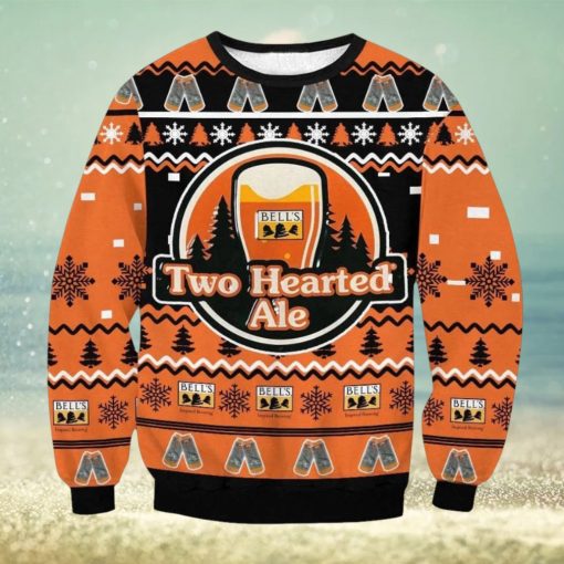 Two Hearted Ale Bell’s Brewery Ugly Christmas Sweater, Gift for Christmas Holiday