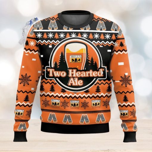 Two Hearted Ale Sweater All Over Printed Ugly Christmas Sweater Trending Christmas Gift Ideas