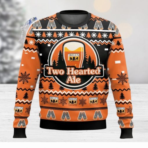 Two Hearted Ale Sweater All Over Printed Ugly Christmas Sweater Trending Christmas Gift Ideas