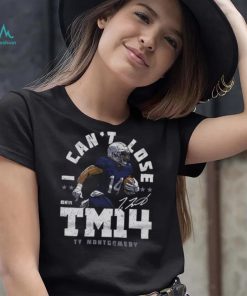 Ty Montgomery New England Can't Lose WHT Shirt