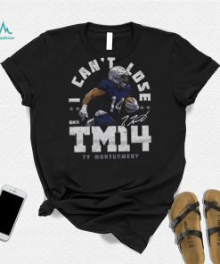 Ty Montgomery New England Can't Lose WHT Shirt