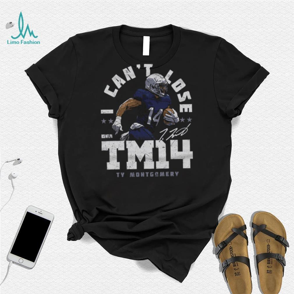 Ty Montgomery New England Can't Lose WHT Shirt Ty Montgomery New England Can't Lose WHT Shirt