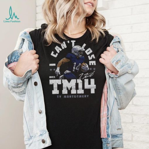 Ty Montgomery New England Can't Lose WHT Shirt