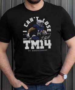 Ty Montgomery New England Can't Lose WHT Shirt