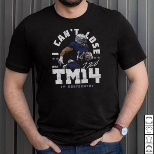 Ty Montgomery New England Can't Lose WHT Shirt