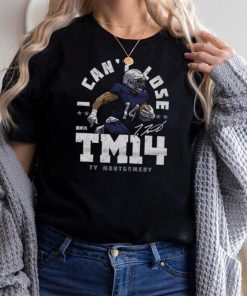 Ty Montgomery New England Can't Lose WHT Shirt