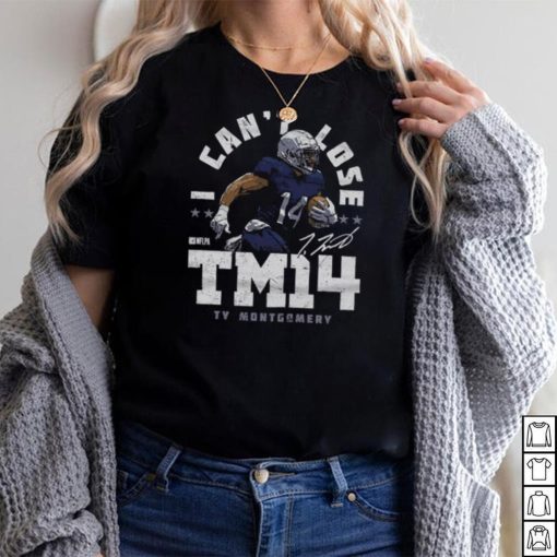 Ty Montgomery New England Can't Lose WHT Shirt