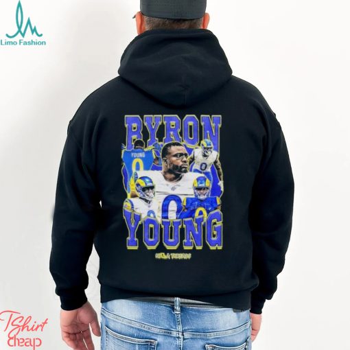 Tyler Baron Wearing Byron Young Graphic Shirt