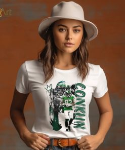 Tyler Conklin number 83 New York Jets football player pose poster shirt
