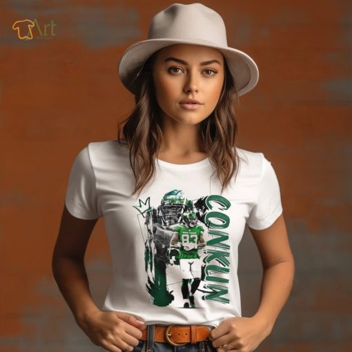 Tyler Conklin number 83 New York Jets football player pose poster shirt