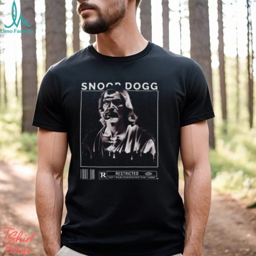 Typography Snoop Dog Statue shirt