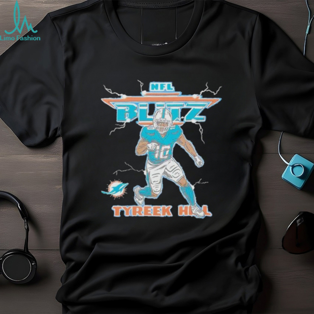 Tyreek Hill NFL Blitz Dolphins Shirt Tyreek Hill NFL Blitz Dolphins Shirt
