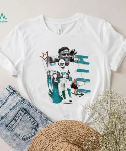 Tyreek Hill number 10 Miami Dolphins football player pose poster shirt