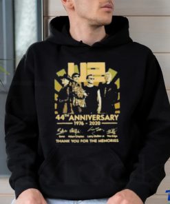 U2 44Th Anniversary 1976 2020 Thank You For The Memories Signatures Shirt