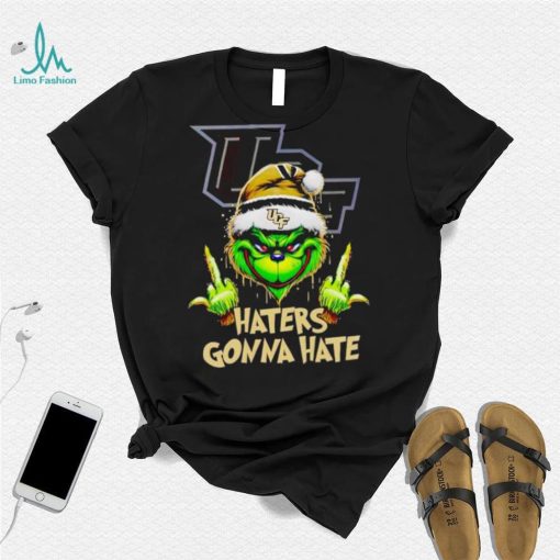 UCF Knights Grinch middle finger haters gonna hate shirt