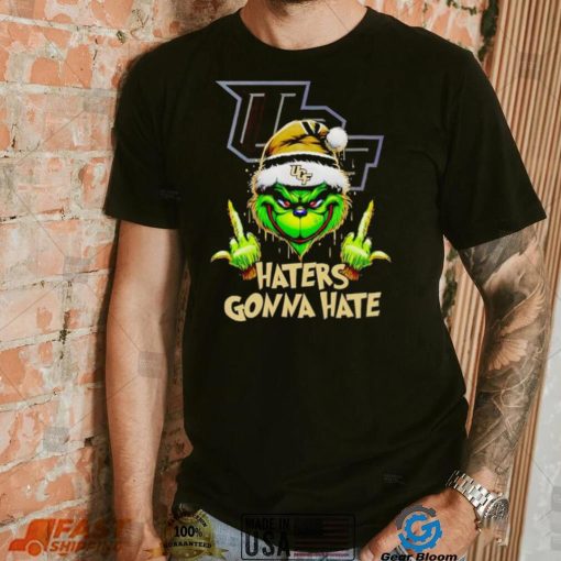 UCF Knights Grinch middle finger haters gonna hate shirt