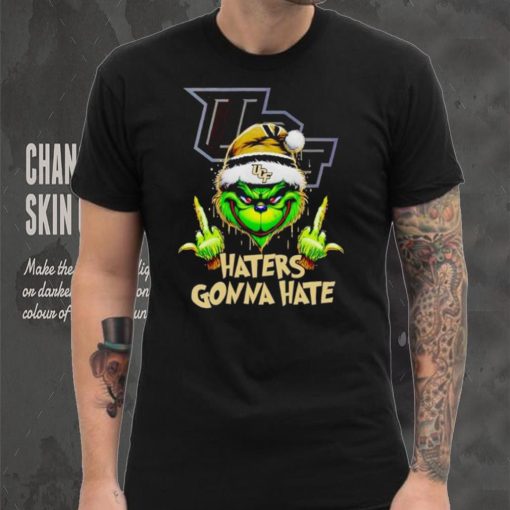UCF Knights Grinch middle finger haters gonna hate shirt