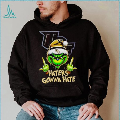 UCF Knights Grinch middle finger haters gonna hate shirt