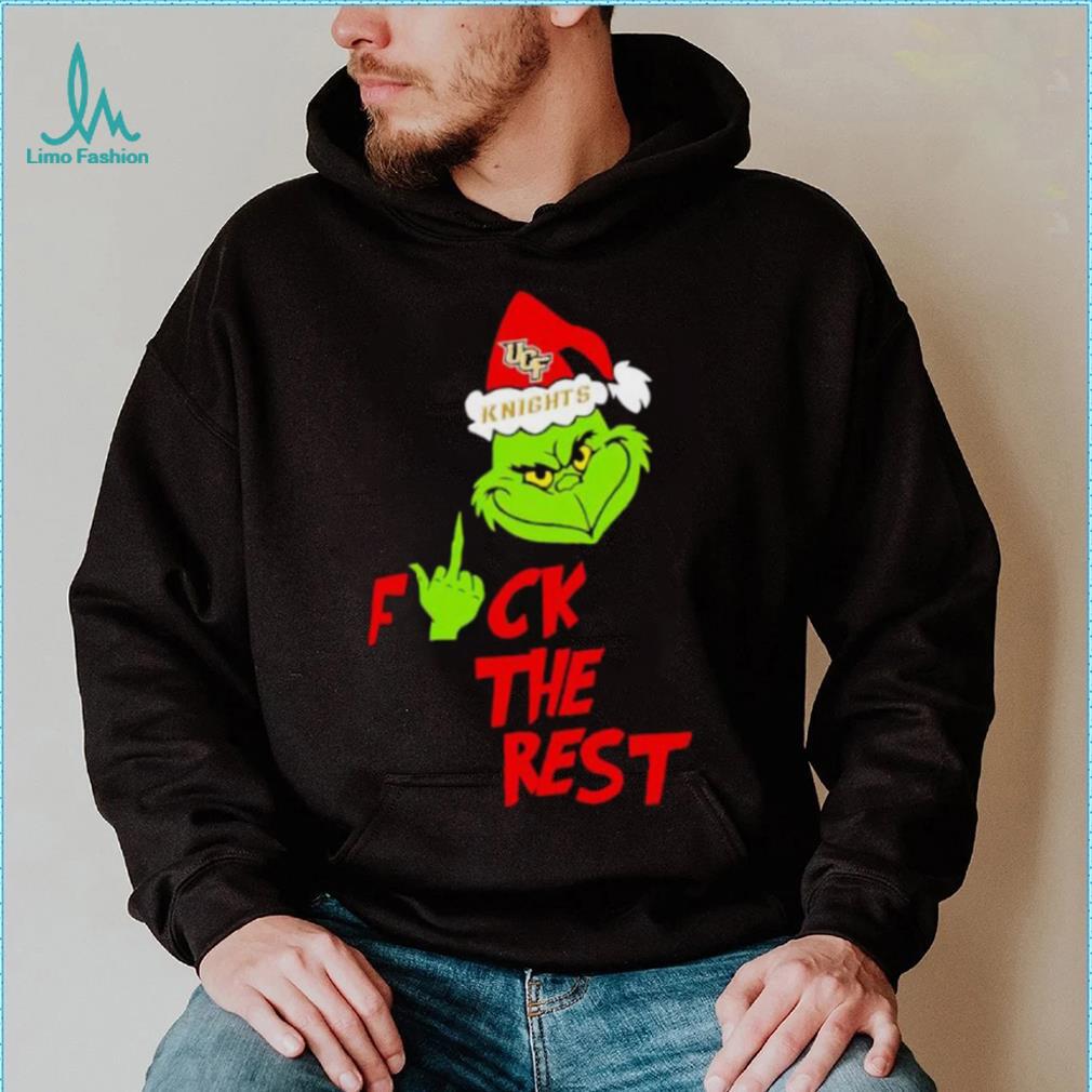 UCF Knights Santa Grinch fuck the rest shirt UCF Knights Santa Grinch fuck the rest shirt
