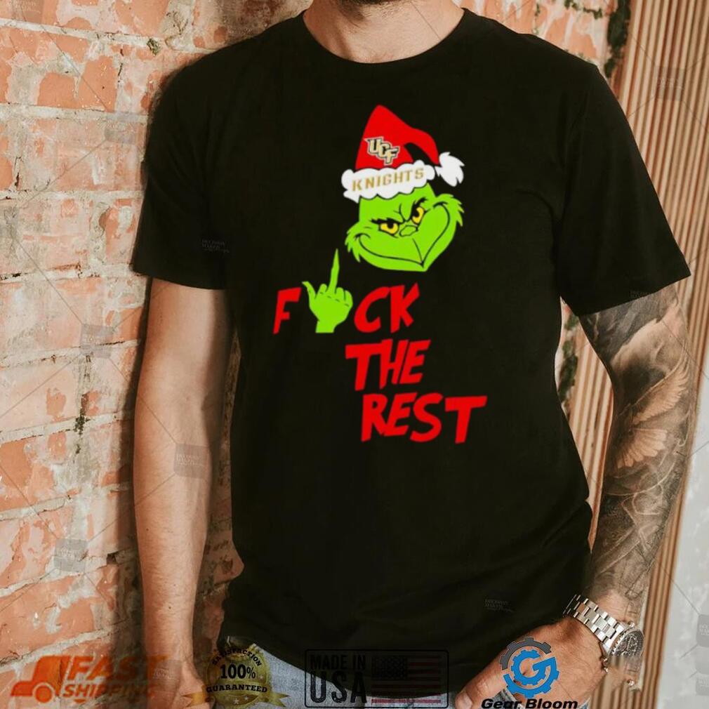 UCF Knights Santa Grinch fuck the rest shirt UCF Knights Santa Grinch fuck the rest shirt